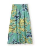 【トゥモローランド/TOMORROWLAND】のドゥードルフラワープリント ロングギャザースカート 人気、トレンドファッション・服の通販 founy(ファニー) ファッション Fashion レディースファッション Fashion for Women スカート Skirts ギャザー Gathered, Ruffled サテン Satin, Glossy Fabric ハンド Hand, Handmade フラワー Flower, Floral プリント Print, Printed Pattern モチーフ Motif, Design Theme エレガント 上品 Elegant 冬 Winter / This Winter thumbnail 54 グリーン系|ID: prp329100004830762 ipo3291000000035166490