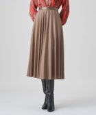 【アナイ/ANAYI】のレザーライクサテンプリーツスカート 人気、トレンドファッション・服の通販 founy(ファニー) ファッション Fashion レディースファッション Fashion for Women スカート Skirts プリーツスカート / 上品フェミニンスタイル Pleated Skirts オレンジ Orange 今季 This Season, Current Season サテン Satin, Glossy Fabric スマート Smart, Elegant ピーチ Peach, Soft Touch プリーツ Pleats, Pleated A/W・秋冬 Autumn/Winter 再入荷 Restock / Back in Stock thumbnail mocha|ID: prp329100004830766 ipo3291000000035166529