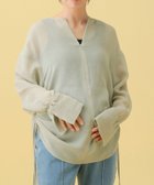 【レプシィム ローリーズファーム/LEPSIM LOWRYS FARM】の【産前・産後対応】マタニティ/シアーメッシュチュニックブラウス 人気、トレンドファッション・服の通販 founy(ファニー) ファッション Fashion キッズファッション Fashion for Kids おすすめ Recommended / Our Picks ジップ Zip, Zipper チュニック Tunic, Long Top デニム Denim, Jeans Material 夏 Summer thumbnail グリーン70|ID: prp329100004830768 ipo3291000000035166593