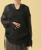 【レプシィム ローリーズファーム/LEPSIM LOWRYS FARM】の【産前・産後対応】マタニティ/シアーメッシュチュニックブラウス 人気、トレンドファッション・服の通販 founy(ファニー) ファッション Fashion キッズファッション Fashion for Kids おすすめ Recommended / Our Picks ジップ Zip, Zipper チュニック Tunic, Long Top デニム Denim, Jeans Material 夏 Summer thumbnail ブラック09|ID: prp329100004830768 ipo3291000000035166595