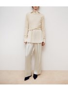 【ミースロエ/MIESROHE】のサテンタックイージーパンツ 人気、トレンドファッション・服の通販 founy(ファニー) ファッション Fashion レディースファッション Fashion for Women パンツ Pants & Trousers スマート Smart, Elegant センター Center, Center Line ノースリーブ Sleeveless, No-Sleeve ヴィンテージ Vintage Style thumbnail IVR[003]|ID: prp329100004830776 ipo3291000000035166713