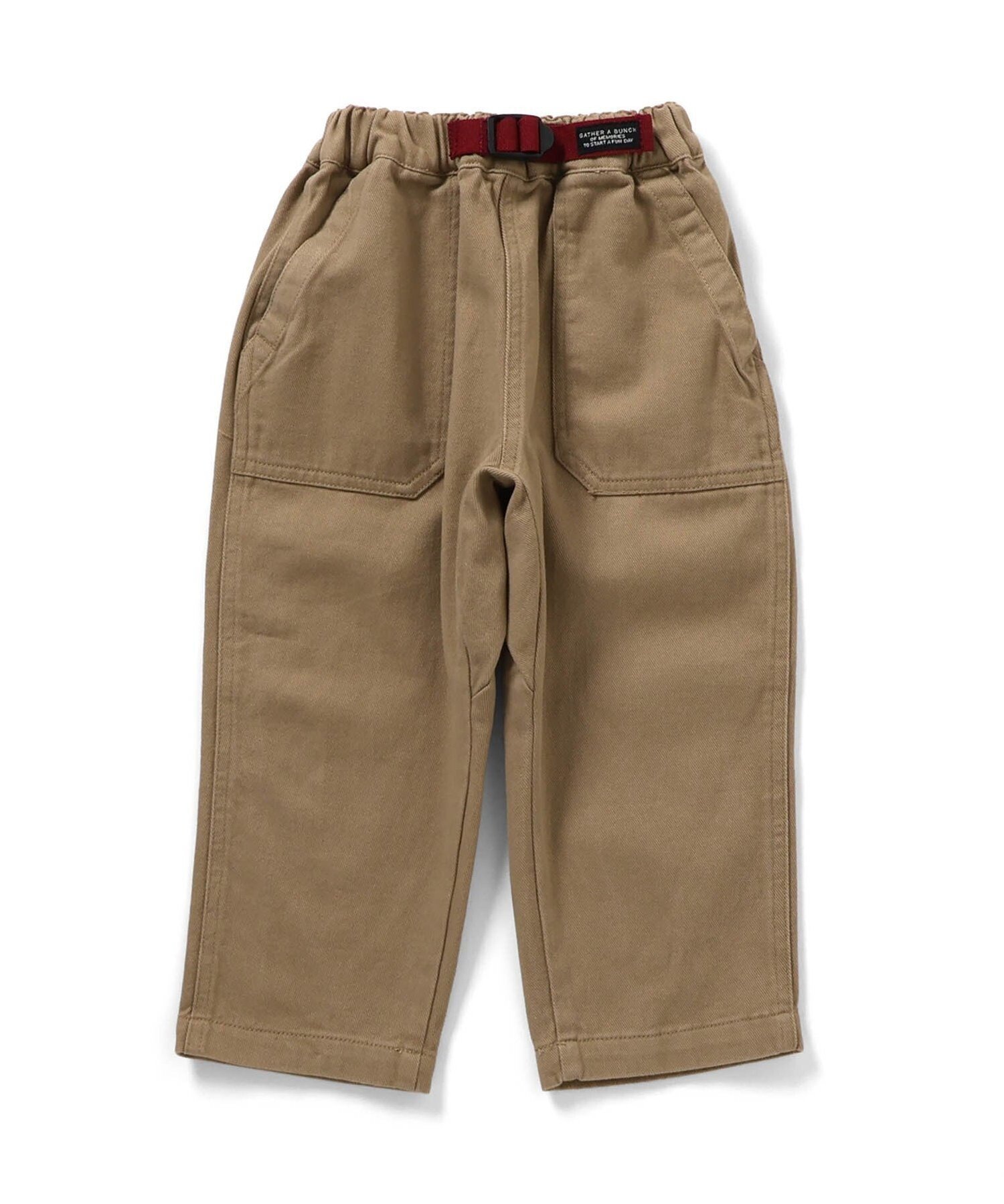 【エフオー オンラインストア/F.O.Online Store / KIDS】のあったかクライミングパンツ 10分丈 インテリア・キッズ・メンズ・レディースファッション・服の通販 founy(ファニー) 　ファッション　Fashion　キッズファッション　Fashion for Kids　ボトムス　Bottoms　おすすめ　Recommended / Our Picks　人気　Popular, Best Seller　ベージュ|ID: prp329100004830781 ipo3291000000035166763