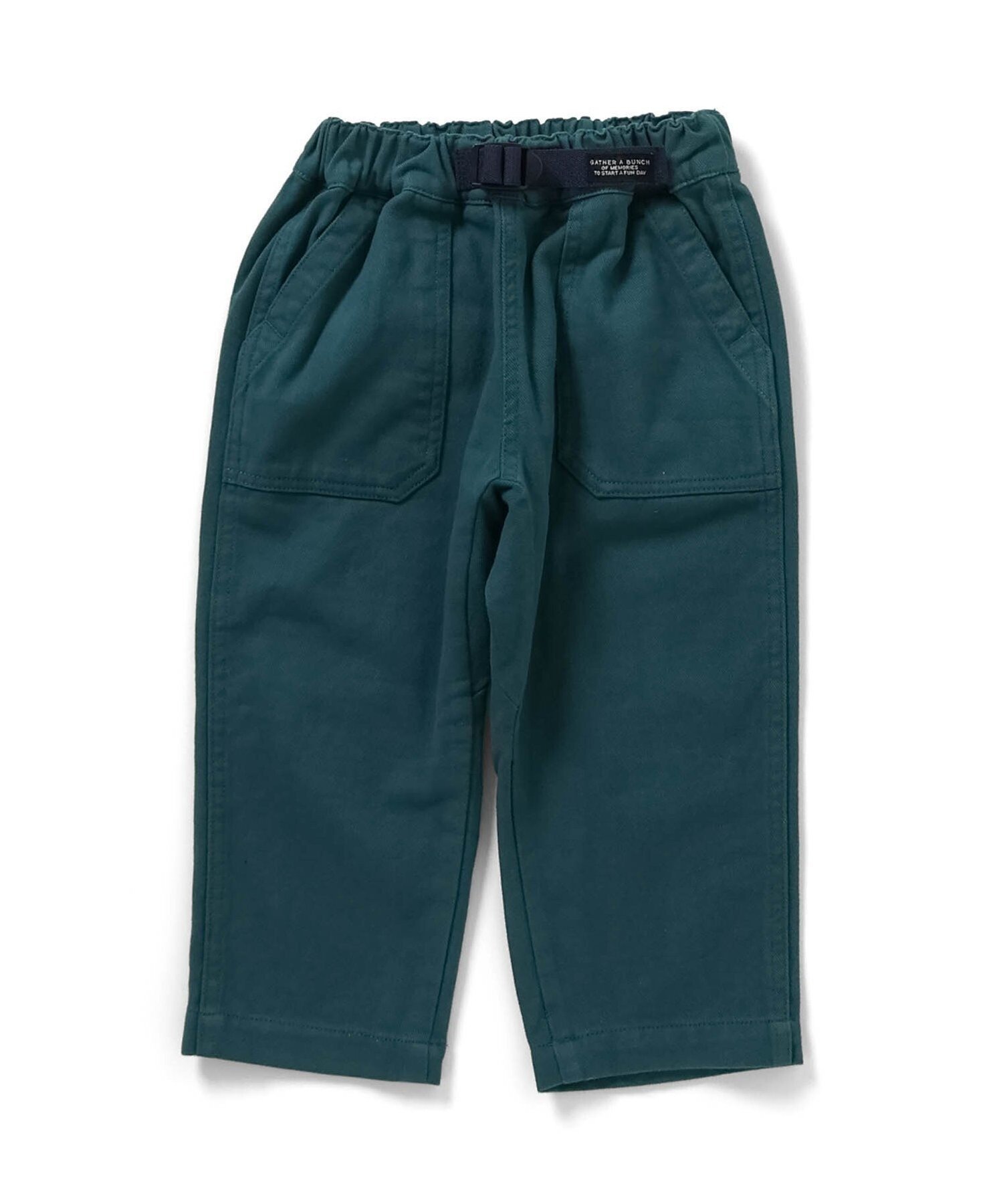 【エフオー オンラインストア/F.O.Online Store / KIDS】のあったかクライミングパンツ 10分丈 インテリア・キッズ・メンズ・レディースファッション・服の通販 founy(ファニー) 　ファッション　Fashion　キッズファッション　Fashion for Kids　ボトムス　Bottoms　おすすめ　Recommended / Our Picks　人気　Popular, Best Seller　グリーン|ID: prp329100004830781 ipo3291000000035166765