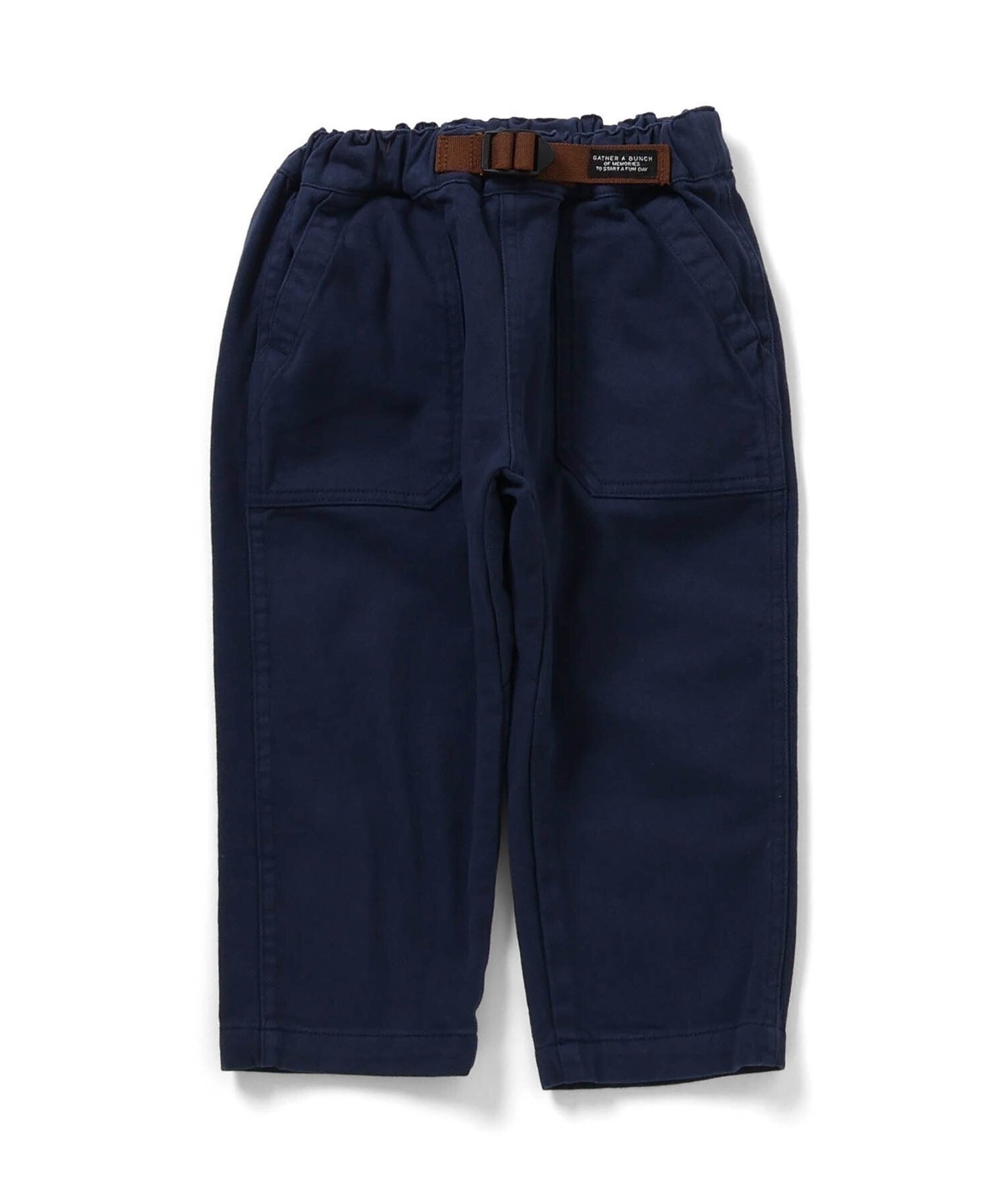 【エフオー オンラインストア/F.O.Online Store / KIDS】のあったかクライミングパンツ 10分丈 インテリア・キッズ・メンズ・レディースファッション・服の通販 founy(ファニー) 　ファッション　Fashion　キッズファッション　Fashion for Kids　ボトムス　Bottoms　おすすめ　Recommended / Our Picks　人気　Popular, Best Seller　ネイビーブルー|ID: prp329100004830781 ipo3291000000035166770