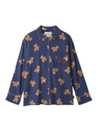 【ジェラート ピケ/gelato pique】の【HOLIDAY】ベア柄ネルシャツ 人気、トレンドファッション・服の通販 founy(ファニー) ファッション Fashion レディースファッション Fashion for Women トップス・カットソー Cut & Sew Tops シャツ・ブラウス・オフィスカジュアル Elegant Blouses & Button-Ups スマート Smart, Elegant パイピング Piping, Trim Design パジャマ Pajamas, Sleepwear プリント Print, Printed Pattern ホリデーシーズン Holiday Season ボーダー Border, Stripe ポケット Pocket, Pocket Detail モチーフ Motif, Design Theme thumbnail NVY[089]|ID: prp329100004830786 ipo3291000000035166814