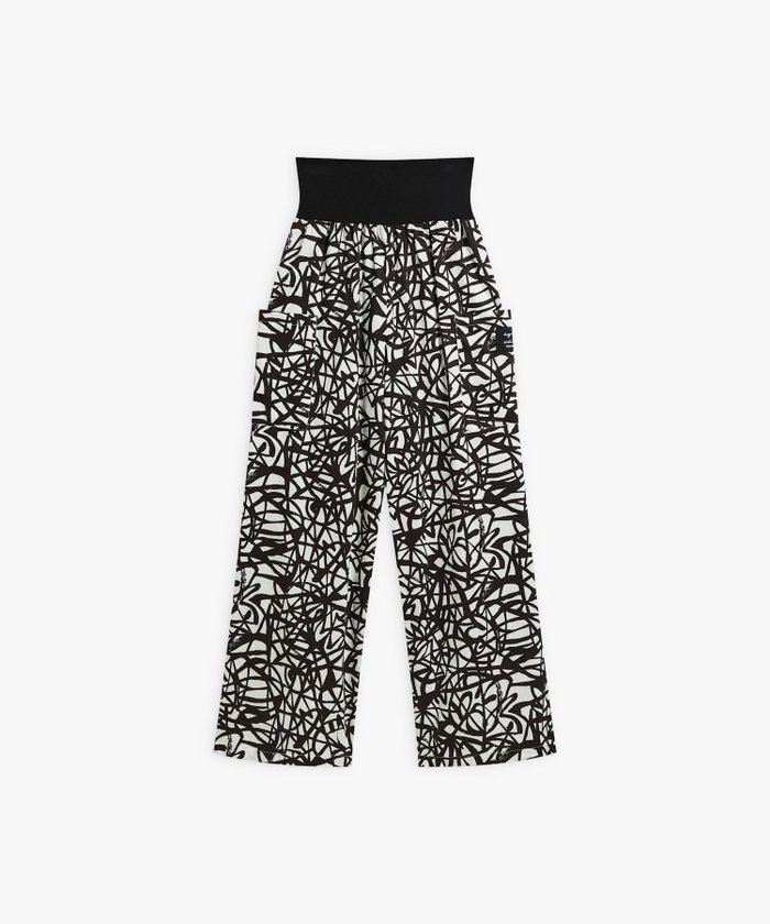【アニエスベー ファム/agnes b. FEMME】のプリント コットン アーティスト ワイドパンツ Rafael Gray インテリア・キッズ・メンズ・レディースファッション・服の通販 founy(ファニー) https://founy.com/ ファッション Fashion レディースファッション Fashion for Women パンツ Pants & Trousers フィット Fit, Slim Fit プリント Print, Printed Pattern リラックス Relax, Relaxed Fit ワイド Wide, Wide Fit |ID: prp329100004830789 ipo3291000000035166875