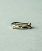 【エテ/ete】のシェア ダイヤモンド クロス リング 人気、トレンドファッション・服の通販 founy(ファニー) ファッション Fashion レディースファッション Fashion for Women シンプル Simple, Minimal ジュエリー Jewelry, Accessories ダイヤモンド Diamond, Brilliant Cut テクスチャー Texture, Textured Fabric thumbnail プラチナム|ID: prp329100004830806 ipo3291000000035167073