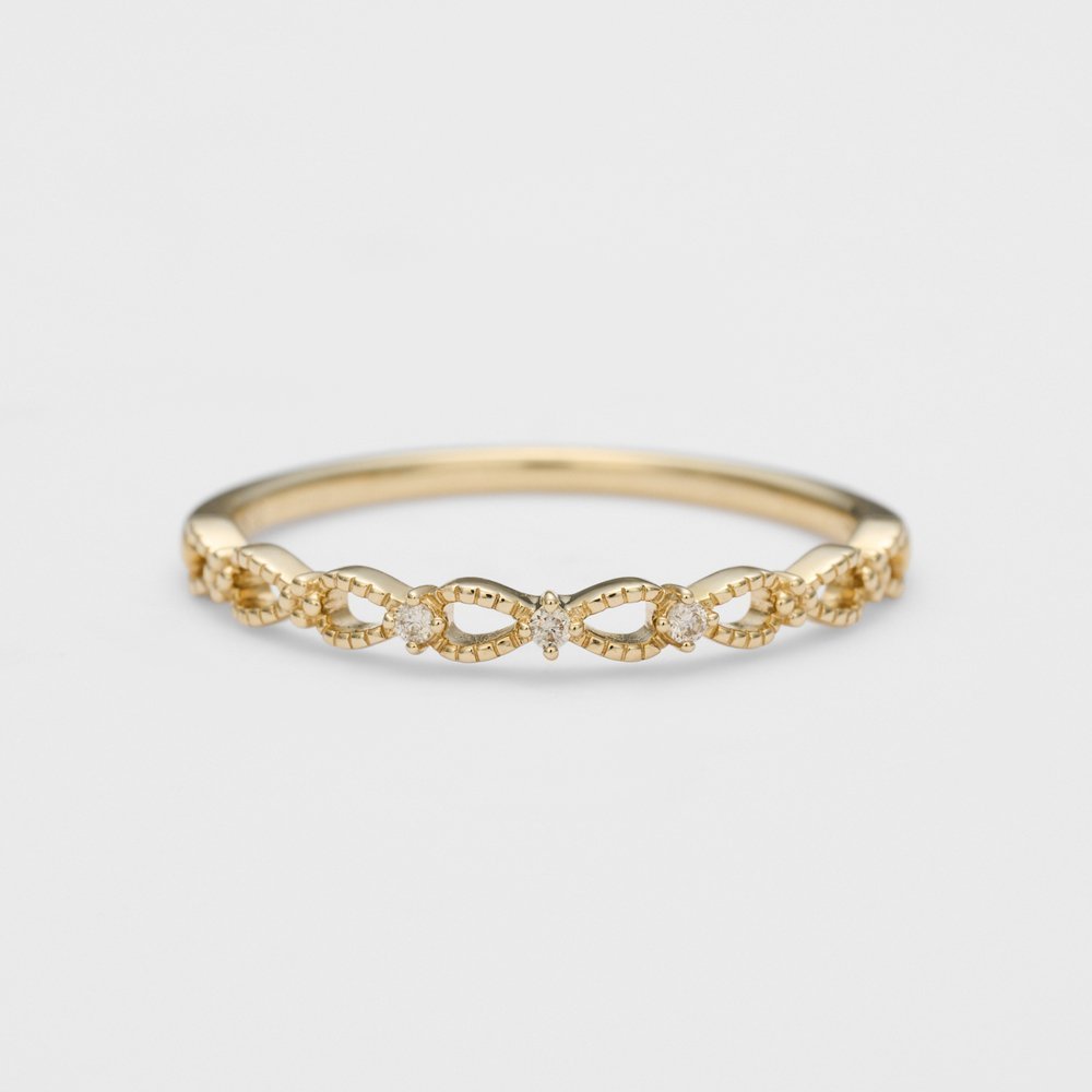 【アガット/agete】のK10ダイヤモンドリング(0.01ct) 人気、トレンドファッション・服の通販 founy(ファニー) 　ファッション　Fashion　レディースファッション　Fashion for Women　シンプル　Simple, Minimal　ダイヤモンド　Diamond, Brilliant Cut　透かし　Cut-Out, Lacework　 other-1|ID: prp329100004830813 ipo3291000000035167144