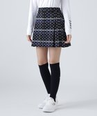 【パーリーゲイツ/PEARLY GATES】のTRストレッチカルゼスカート チェック×ドット柄 人気、トレンドファッション・服の通販 founy(ファニー) ファッション Fashion レディースファッション Fashion for Women スカート Skirts ゴルフ Golf シルク Silk, 100% Silk ストレッチ Stretch, Stretchy Fabric チェック Check, Plaid, Tartan ドット Polka Dot, Dot Pattern フィット Fit, Slim Fit プリーツ Pleats, Pleated 秋 Autumn thumbnail ネイビーベース1|ID: prp329100004830814 ipo3291000000035167148
