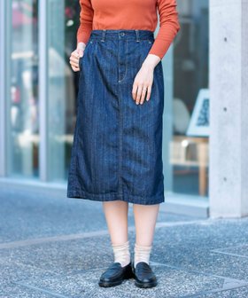 【ドミンゴ/DOMINGO】の10ozムラ糸デニム アーモンドスカート 人気、トレンドファッション・服の通販 founy(ファニー) ファッション Fashion レディースファッション Fashion for Women スカート Skirts ヴィンテージ Vintage Style ジャケット Jacket, Outerwear スニーカー Sneakers, Trainers ソックス Socks, Hosiery タイツ Tights, Legwear タイトスカート Pencil Skirt, Tight Skirt デニム Denim, Jeans Material 人気 Popular, Best Seller フレア Flare, Flared ボックス Boxy, Box Shape ポケット Pocket, Pocket Detail おすすめ Recommended / Our Picks エレガント 上品 Elegant |ID:prp329100004830819