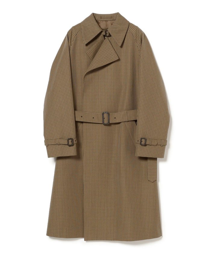 【ビームス/BEAMS / MEN】のPaul Stuart / ウールコットン ガンクラブチェック クリフォードコート インテリア・キッズ・メンズ・レディースファッション・服の通販 founy(ファニー) https://founy.com/ ファッション Fashion メンズファッション Fashion for Men クラシカル Classical, Vintage-Inspired クラシック Classic, Timeless Style スーツ Suit, Formalwear チェック Check, Plaid, Tartan ファブリック Fabric, Textile モダン Modern, Contemporary ロング Long, Long-Length |ID: prp329100004830821 ipo3291000000035167175