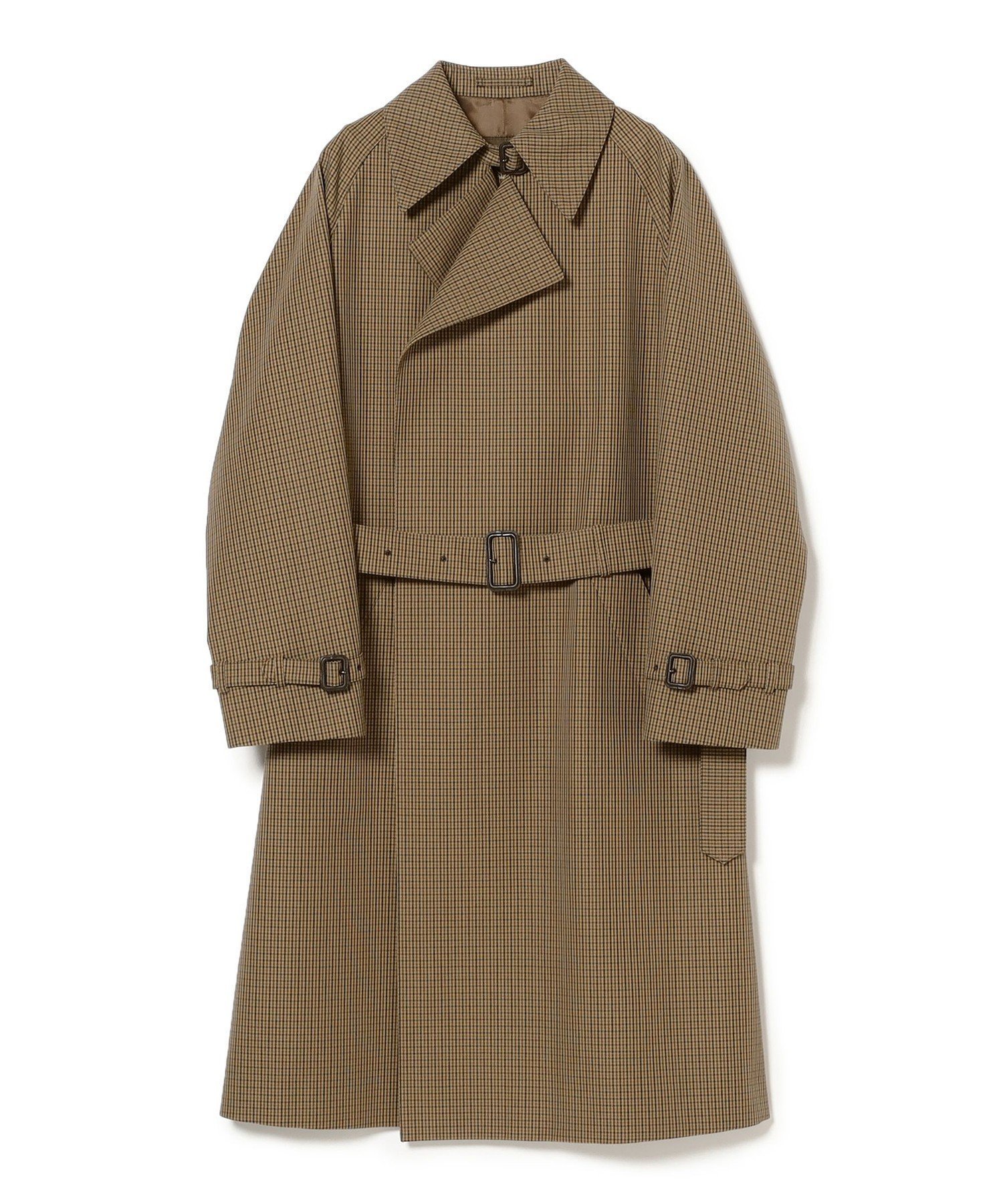 【ビームス/BEAMS / MEN】のPaul Stuart / ウールコットン ガンクラブチェック クリフォードコート 人気、トレンドファッション・服の通販 founy(ファニー) 　ファッション　Fashion　メンズファッション　Fashion for Men　クラシカル　Classical, Vintage-Inspired　クラシック　Classic, Timeless Style　スーツ　Suit, Formalwear　チェック　Check, Plaid, Tartan　ファブリック　Fabric, Textile　モダン　Modern, Contemporary　ロング　Long, Long-Length　 other-1|ID: prp329100004830821 ipo3291000000035167175