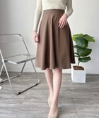 【アミュレット/Amulet】の【Amulet】ひざ丈Aラインスカート 人気、トレンドファッション・服の通販 founy(ファニー) ファッション Fashion レディースファッション Fashion for Women スカート Skirts Aライン・フレアスカート A-Line & Flared Skirts カーディガン Cardigan, Knitwear サンダル Sandals, Summer Shoes ショート Short, Short Length シンプル Simple, Minimal バランス Balance, Style Balance フィット Fit, Slim Fit エレガント 上品 Elegant 夏 Summer 春 Spring S/S・春夏 SS, Spring/Summer, Warm Season 無地 Plain, Solid Color A/W・秋冬 Autumn/Winter ビジネス 仕事 通勤 Business / Work / Commuting thumbnail ブラウン|ID: prp329100004830838 ipo3291000000035167370