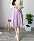 【アミュレット/Amulet】の【Amulet】ひざ丈Aラインスカート 人気、トレンドファッション・服の通販 founy(ファニー) ファッション Fashion レディースファッション Fashion for Women スカート Skirts Aライン・フレアスカート A-Line & Flared Skirts カーディガン Cardigan, Knitwear サンダル Sandals, Summer Shoes ショート Short, Short Length シンプル Simple, Minimal バランス Balance, Style Balance フィット Fit, Slim Fit エレガント 上品 Elegant 夏 Summer 春 Spring S/S・春夏 SS, Spring/Summer, Warm Season 無地 Plain, Solid Color A/W・秋冬 Autumn/Winter ビジネス 仕事 通勤 Business / Work / Commuting thumbnail パープル|ID: prp329100004830838 ipo3291000000035167377