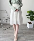 【アミュレット/Amulet】の【Amulet】ひざ丈Aラインスカート 人気、トレンドファッション・服の通販 founy(ファニー) ファッション Fashion レディースファッション Fashion for Women スカート Skirts Aライン・フレアスカート A-Line & Flared Skirts カーディガン Cardigan, Knitwear サンダル Sandals, Summer Shoes ショート Short, Short Length シンプル Simple, Minimal バランス Balance, Style Balance フィット Fit, Slim Fit エレガント 上品 Elegant 夏 Summer 春 Spring S/S・春夏 SS, Spring/Summer, Warm Season 無地 Plain, Solid Color A/W・秋冬 Autumn/Winter ビジネス 仕事 通勤 Business / Work / Commuting thumbnail ホワイト|ID: prp329100004830838 ipo3291000000035167378