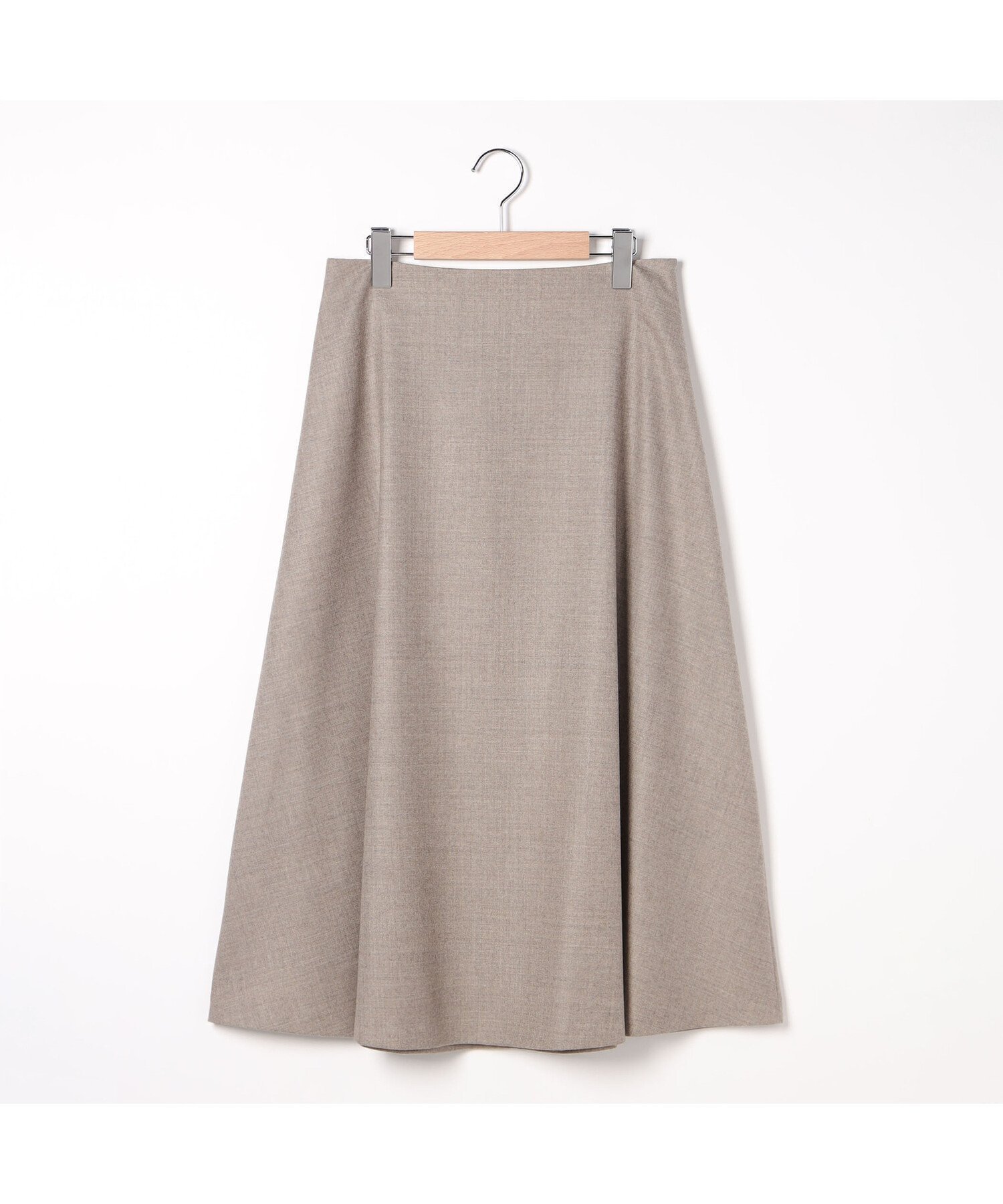 【スキャパ/SCAPA】のストレッチフラノスカート インテリア・キッズ・メンズ・レディースファッション・服の通販 founy(ファニー) ファッション Fashion レディースファッション Fashion for Women スカート Skirts ストレッチ Stretch, Stretchy Fabric ドレープ Drape, Draping Fabric フィット Fit, Slim Fit フェミニン Feminine, Girly フレア Flare, Flared ブラウン|ID: prp329100004830846 ipo3291000000035167433