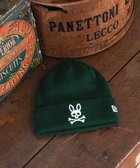 【サイコバニー/Psycho Bunny】のNEW ERA / Psycho Bunny ベーシックカフ ニットキャップ 人気、トレンドファッション・服の通販 founy(ファニー) ファッション Fashion レディースファッション Fashion for Women トップス・カットソー Cut & Sew Tops ニット Knit Tops & Sweaters アクセサリー Fashion Accessories キャップ Cap, Baseball Cap シンプル Simple, Minimal スポーツ Sports, Activewear thumbnail ダークグリーン|ID: prp329100004830847 ipo3291000000035167442