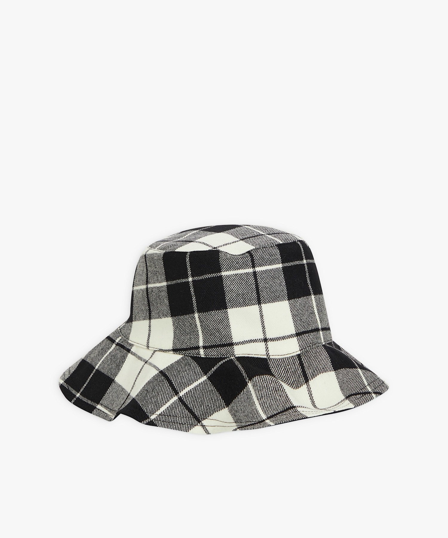 【アニエスベー ファム/agnes b. FEMME】のチェック リバーシブル ハット Monia インテリア・キッズ・メンズ・レディースファッション・服の通販 founy(ファニー) 　ファッション　Fashion　レディースファッション　Fashion for Women　チェック　Check, Plaid, Tartan　リバーシブル　Reversible, Two-Sided　ブラック|ID: prp329100004830849 ipo3291000000035167471