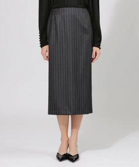 【エポカ/EPOCA】の【EPOCA DI BASE】 コンパクトウールフラノ タイトスカート 《WEB 一部店舗限定》 人気、トレンドファッション・服の通販 founy(ファニー) ファッション Fashion レディースファッション Fashion for Women スカート Skirts 秋 Autumn コレクション Collection, Seasonal Line コンパクト Compact, Small Size シャンブレー Chambray, Denim-Like Fabric シンプル Simple, Minimal ジャケット Jacket, Outerwear ストライプ Stripe, Striped Pattern タイトスカート Pencil Skirt, Tight Skirt フラット Flat, Flat Shoes モダン Modern, Contemporary ロング Long, Long-Length 冬 Winter / This Winter おすすめ Recommended / Our Picks エレガント 上品 Elegant |ID:prp329100004830862