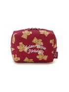 【ジェラート ピケ/gelato pique】の【HOLIDAY】ベア総柄ポーチ 人気、トレンドファッション・服の通販 founy(ファニー) ファッション Fashion レディースファッション Fashion for Women ポーチ&ミニバッグ Pouches & Mini Bags おすすめ Recommended / Our Picks ギフト プレゼント Gift / Present スクエア Square, Square Shape スペシャル Special, Limited Edition スマート Smart, Elegant プリント Print, Printed Pattern ホリデーシーズン Holiday Season ポケット Pocket, Pocket Detail ポーチ Pouch, Small Case thumbnail RED[046]|ID: prp329100004830865 ipo3291000000035167685