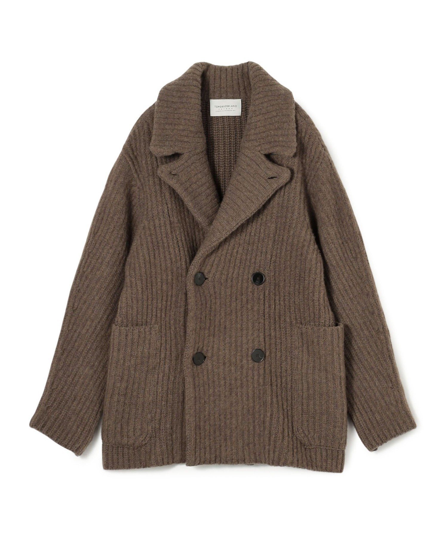 【トゥモローランド/TOMORROWLAND / MEN】のTOMORROWLAND Tricot ウールダブルフェイス カーディガンコート インテリア・キッズ・メンズ・レディースファッション・服の通販 founy(ファニー) 　ファッション　Fashion　メンズファッション　Fashion for Men　2025年　2025　2025-2026秋冬・A/W　Autumn/Winter 2025–26 AW25–26　カーディガン　Cardigan, Knitwear　ストール　Stole, Wrap　マフラー　Scarf, Muffler　45 ブラウン|ID: prp329100004830875 ipo3291000000035167796