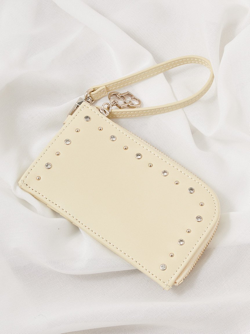 【セルフォード/CELFORD】の【リュタン】ビジュースタッズフラグメントケース インテリア・キッズ・メンズ・レディースファッション・服の通販 founy(ファニー) 　ファッション　Fashion　レディースファッション　Fashion for Women　今季　This Season, Current Season　スマート　Smart, Elegant　財布　Wallet, Purse　チェーン　Chain, Chain Strap　チャーム　Charm, Pendant　人気　Popular, Best Seller　プリント　Print, Printed Pattern　ポケット　Pocket, Pocket Detail　ラップ　Wrap, Wrap Design　おすすめ　Recommended / Our Picks　YEL[032]|ID: prp329100004830882 ipo3291000000035167962