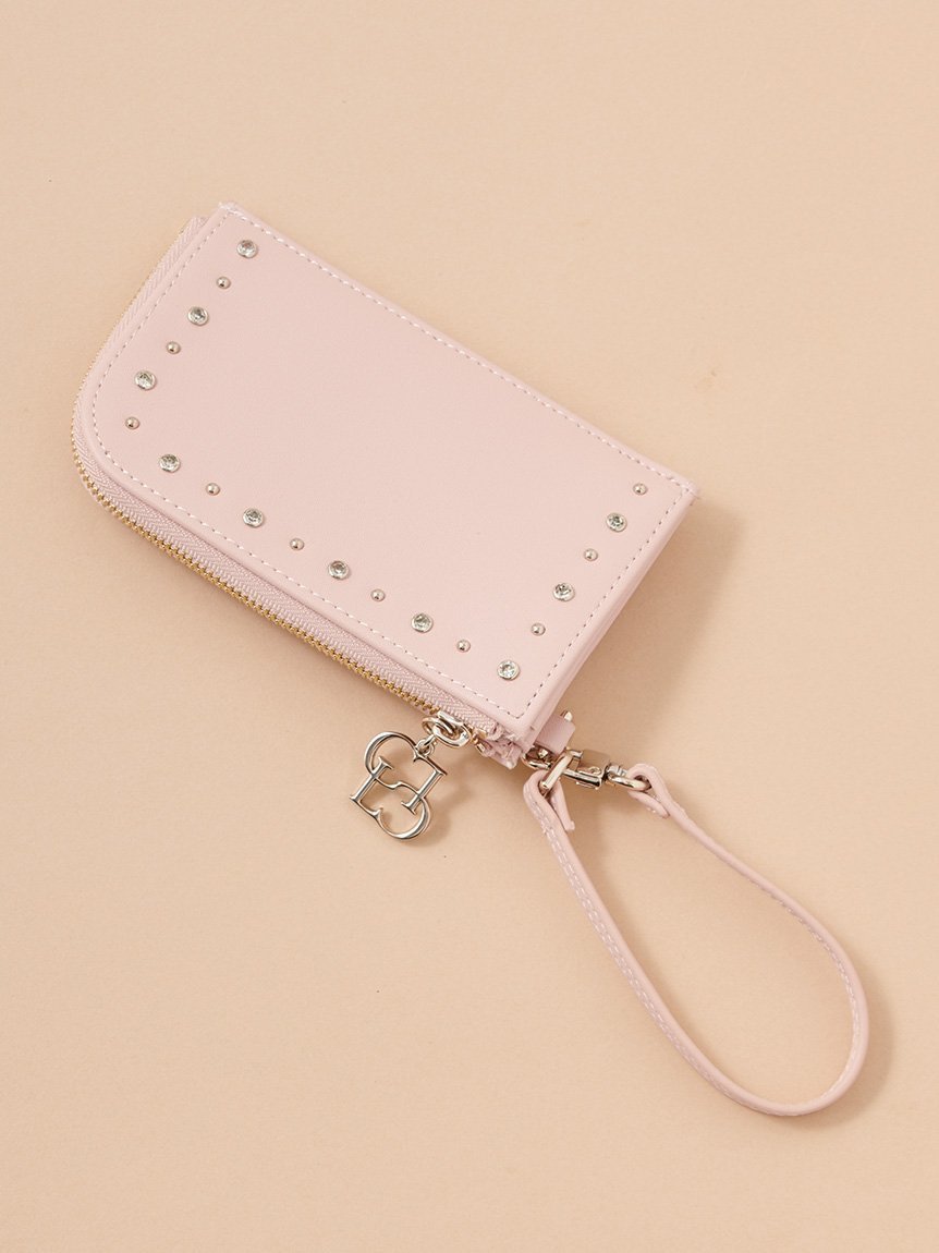 【セルフォード/CELFORD】の【リュタン】ビジュースタッズフラグメントケース インテリア・キッズ・メンズ・レディースファッション・服の通販 founy(ファニー) 　ファッション　Fashion　レディースファッション　Fashion for Women　今季　This Season, Current Season　スマート　Smart, Elegant　財布　Wallet, Purse　チェーン　Chain, Chain Strap　チャーム　Charm, Pendant　人気　Popular, Best Seller　プリント　Print, Printed Pattern　ポケット　Pocket, Pocket Detail　ラップ　Wrap, Wrap Design　おすすめ　Recommended / Our Picks　LPNK[061]|ID: prp329100004830882 ipo3291000000035167963