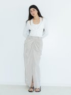 【スタイリング/styling】の【セットアップ対応】レイヤードドレープスカート 人気、トレンドファッション・服の通販 founy(ファニー) ファッション Fashion レディースファッション Fashion for Women セットアップ Matching Sets スカート・ミニ/ミディ/マキシ Skirts / Mini, Midi & Maxi Skirts スマート Smart, Elegant スリット Slit, Slit Detail セットアップ Set-Up, Coordinated Outfit タフタ Taffeta, Structured Fabric ダウン Down, Puffer ダブル Double, Double-Breasted フォルム Silhouette, Form フロント Front, Front Design ポケット Pocket, Pocket Detail マキシ Maxi, Full Length リメイク Remake, Reconstructed エレガント 上品 Elegant thumbnail LBEG[035]|ID: prp329100004830888 ipo3291000000035168019