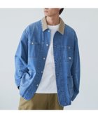 【コーエン メン/COEN / MEN】のSMITH S(スミス)別注デニムカバーオール COBALT|ID: prp329100004830895 ipo3291000000035168105