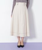 【ジルバイジルスチュアート/JILL by JILLSTUART】のフロント釦配色ステッチスカート 人気、トレンドファッション・服の通販 founy(ファニー) ファッション Fashion レディースファッション Fashion for Women スカート Skirts スマート Smart, Elegant フロント Front, Front Design thumbnail エクリュ|ID: prp329100004830896 ipo3291000000035168115