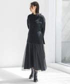 【ロートレ アモン/LAUTRE AMONT】のパウダーサテンリバーシブルスカート 人気、トレンドファッション・服の通販 founy(ファニー) ファッション Fashion レディースファッション Fashion for Women スカート Skirts サテン Satin, Glossy Fabric ジャケット Jacket, Outerwear スウェット / スエット Sweatshirt, Sweatwear スニーカー Sneakers, Trainers パウダー Powder, Soft Tone リラックス Relax, Relaxed Fit エレガント 上品 Elegant thumbnail ブラック|ID: prp329100004830906 ipo3291000000035168335