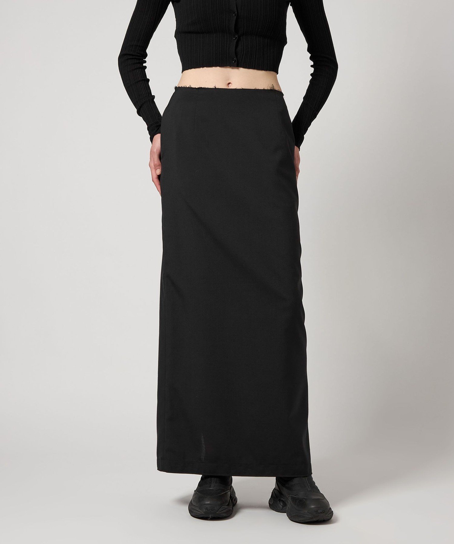 【ユナイテッドアローズ/UNITED ARROWS】のAEWEN MATOPH マキシ タイトスカート インテリア・キッズ・メンズ・レディースファッション・服の通販 founy(ファニー) 　ファッション　Fashion　レディースファッション　Fashion for Women　スカート　Skirts　カットオフ　Cut-Off Design　シンプル　Simple, Minimal　セットアップ　Set-Up, Coordinated Outfit　タイトスカート　Pencil Skirt, Tight Skirt　ポケット　Pocket, Pocket Detail　マキシ　Maxi, Full Length　エレガント 上品　Elegant　BLACK|ID: prp329100004830908 ipo3291000000035168405