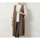 【ミゼール/MISSEL】の【洗える】千鳥柄ジャンパースカート 人気、トレンドファッション・服の通販 founy(ファニー) ファッション Fashion レディースファッション Fashion for Women スカート Skirts インナー Innerwear エレガント 上品 Elegant 洗える Machine Washable 秋 Autumn ポケット Pocket, Pocket Detail 羽織 Haori, Light Jacket ロング Long, Long-Length thumbnail ブラウン|ID: prp329100004830913 ipo3291000000035168452