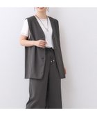 【リフレクト/Reflect】の【ウエスト総ゴム/セットアップ/単品使いOK◎】ベスト+ストレートパンツセット 人気、トレンドファッション・服の通販 founy(ファニー) ファッション Fashion レディースファッション Fashion for Women アウター Coat / Outerwear Collection セットアップ Matching Sets レディースパンツ・ボトムス Pants & Trousers / Bottoms ストレッチ Stretch, Stretchy Fabric ストレート Straight, Straight Cut スマート Smart, Elegant セットアップ Set-Up, Coordinated Outfit バランス Balance, Style Balance ベスト Vest, Waistcoat ポケット Pocket, Pocket Detail マーブル Marble, Marble Pattern ワンポイント One Point, Statement Accent thumbnail チャコールグレー|ID: prp329100004830914 ipo3291000000035168482