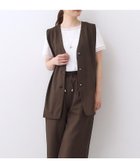 【リフレクト/Reflect】の【ウエスト総ゴム/セットアップ/単品使いOK◎】ベスト+ストレートパンツセット 人気、トレンドファッション・服の通販 founy(ファニー) ファッション Fashion レディースファッション Fashion for Women アウター Coat / Outerwear Collection セットアップ Matching Sets レディースパンツ・ボトムス Pants & Trousers / Bottoms ストレッチ Stretch, Stretchy Fabric ストレート Straight, Straight Cut スマート Smart, Elegant セットアップ Set-Up, Coordinated Outfit バランス Balance, Style Balance ベスト Vest, Waistcoat ポケット Pocket, Pocket Detail マーブル Marble, Marble Pattern ワンポイント One Point, Statement Accent thumbnail ブラウン|ID: prp329100004830914 ipo3291000000035168484