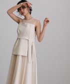 【プールヴー/PourVous】のビスチェ風ドレス結婚式オケージョンドレス同窓会パーティードレスお呼ばれ 人気、トレンドファッション・服の通販 founy(ファニー) ファッション Fashion レディースファッション Fashion for Women トップス・カットソー Cut & Sew Tops ビスチェ Bustiers & Corset Tops / Layered Bustier Style ワンピース Dresses フォーマル・パーティードレス・結婚式用ドレス Elegant & Casual Dresses シアー Sheer, See-Through デコルテ Décolleté, Neckline ドレス Dress, One-Piece ノースリーブ Sleeveless, No-Sleeve ビスチェ Bustier, Corset Top プリーツ Pleats, Pleated おすすめ Recommended / Our Picks エレガント 上品 Elegant セレモニー Ceremony 結婚式 Wedding 二次会 After Party thumbnail ベージュ|ID: prp329100004830920 ipo3291000000035168597