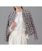 【アナイ/ANAYI】のピンクミックスツイード4ポケットジャケット 人気、トレンドファッション・服の通販 founy(ファニー) ファッション Fashion レディースファッション Fashion for Women アウター Coat / Outerwear Collection レディースジャケット・軽アウター Jackets コンパクト Compact, Small Size シルバー Silver, Metallic Silver ジャケット Jacket, Outerwear スマート Smart, Elegant ツイード Twill, Twill Weave フリンジ Fringe, Tassel ブレード Braid, Decorative Trim ポケット Pocket, Pocket Detail A/W・秋冬 Autumn/Winter 再入荷 Restock / Back in Stock thumbnail pink|ID: prp329100004830924 ipo3291000000035168636