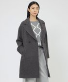 【ポール スチュアート/Paul Stuart】のAir Fab コート 人気、トレンドファッション・服の通販 founy(ファニー) ファッション Fashion レディースファッション Fashion for Women アウター Coat / Outerwear Collection コート・ロングコート・ピーコート Long Coats, Peacoats & More エレガント 上品 Elegant ショルダー Shoulder, Shoulder Strap ダブル Double, Double-Breasted ドロップ Drop Shoulder, Dropped Style ラグジュアリー Luxury, Elegant リラックス Relax, Relaxed Fit thumbnail チャコールグレー|ID: prp329100004830934 ipo3291000000035168845