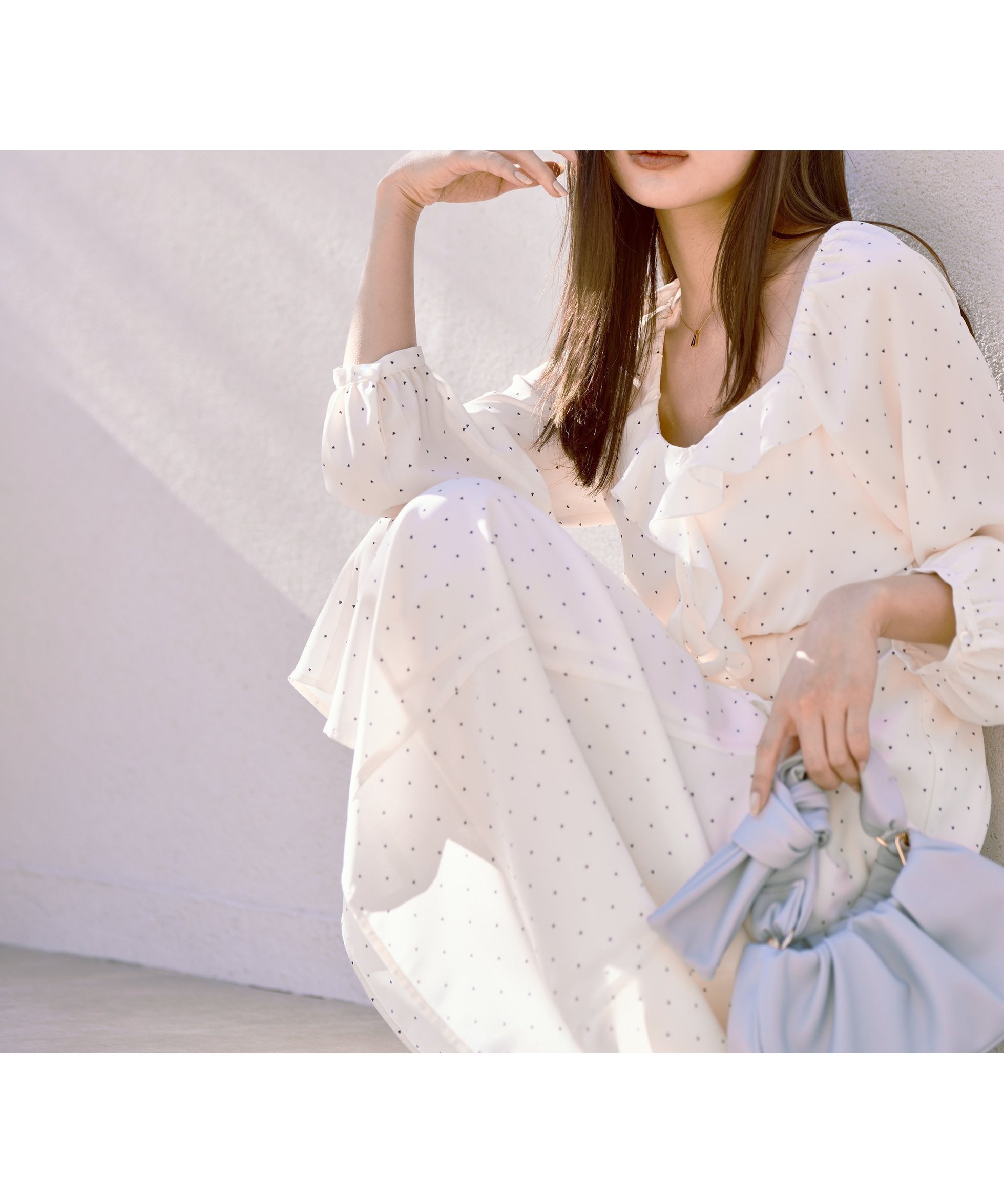 【プロポーション ボディドレッシング/PROPORTION BODY DRESSING】の《EDIT COLOGNE》ラッフルワンピース 人気、トレンドファッション・服の通販 founy(ファニー) 　ファッション　Fashion　レディースファッション　Fashion for Women　ワンピース　Dresses　ギンガム　Gingham, Gingham Fabric　シャーリング　Shirring, Ruched　ジョーゼット　Georgette, Semi-Sheer Fabric　デコルテ　Décolleté, Neckline　トレンド　Trend, Trending Now　 other-1|ID: prp329100004830945 ipo3291000000035169120