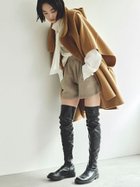 【ミースロエ/MIESROHE】の接結フードポンチョCT 人気、トレンドファッション・服の通販 founy(ファニー) ファッション Fashion レディースファッション Fashion for Women アウター Coat / Outerwear Collection ポンチョ・ケープコート Ponchos & Capes スマート Smart, Elegant 人気 Popular, Best Seller 今季 This Season, Current Season 無地 Plain, Solid Color thumbnail CML[038]|ID: prp329100004830948 ipo3291000000035169186