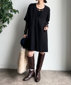 【ドゥドゥ/DouDou】の深Vチュニックワンピース 人気、トレンドファッション・服の通販 founy(ファニー) ファッション Fashion レディースファッション Fashion for Women ワンピース Dresses チュニック Tunic Tops & Dresses インナー Innerwear カットソー Cut and Sewn Top 今季 This Season, Current Season シンプル Simple, Minimal スマート Smart, Elegant タートルネック Turtleneck, High Neck ダウン Down, Puffer チュニック Tunic, Long Top ボトム Bottoms, Lower Wear ポケット Pocket, Pocket Detail ロング Long, Long-Length A/W・秋冬 Autumn/Winter 冬 Winter / This Winter 再入荷 Restock / Back in Stock おすすめ Recommended / Our Picks 2025年 2025 2025-2026秋冬・A/W Autumn/Winter 2025–26 AW25–26 thumbnail ブラック|ID: prp329100004830950 ipo3291000000035169244
