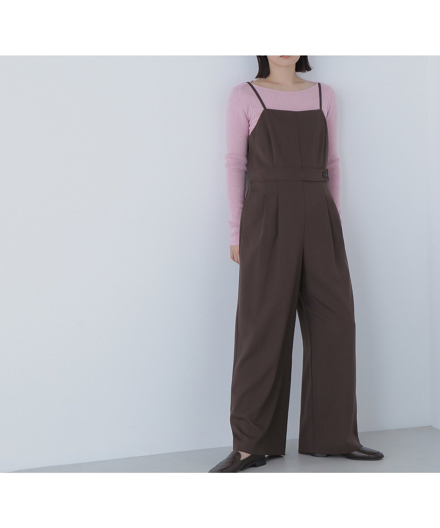 【ナチュラル ビューティー ベーシック/NATURAL BEAUTY BASIC】のサイドボタンキャミオールインワン 人気、トレンドファッション・服の通販 founy(ファニー) 　ファッション　Fashion　レディースファッション　Fashion for Women　トップス・カットソー　Cut & Sew Tops　キャミソール&ノースリーブ　Camisoles & Sleeveless Tops　ワンピース　Dresses　オールインワン・ワンピース　Dresses and Jumpsuits　センター　Center, Center Line　 other-1|ID: prp329100004830956 ipo3291000000035169461