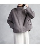 【ミッシェルクラン/MICHEL KLEIN】のスタンドカラーショートコート 人気、トレンドファッション・服の通販 founy(ファニー) ファッション Fashion レディースファッション Fashion for Women アウター Coat / Outerwear Collection コート・ロングコート・ピーコート Long Coats, Peacoats & More 春 Spring 秋 Autumn シンプル Simple, Minimal ジップ Zip, Zipper スタイリッシュ Stylish, Fashionable ダウン Down, Puffer トレンド Trend, Trending Now バランス Balance, Style Balance パターン Pattern, Design Print フォルム Silhouette, Form ベーシック Basic, Essential ポケット Pocket, Pocket Detail ポンチョ Poncho, Cape Style リラックス Relax, Relaxed Fit 冬 Winter / This Winter 再入荷 Restock / Back in Stock 夏 Summer エレガント 上品 Elegant thumbnail ブラウン|ID: prp329100004830968 ipo3291000000035169775