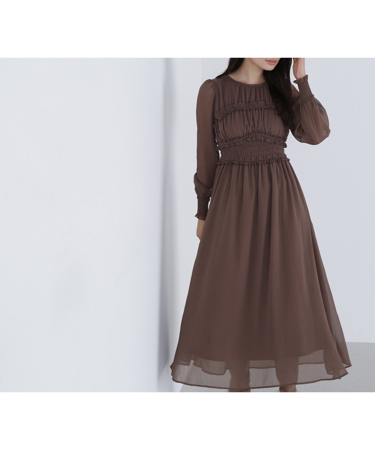 【ナチュラル ビューティー ベーシック/NATURAL BEAUTY BASIC】のフリルシャーリング楊柳ワンピース 人気、トレンドファッション・服の通販 founy(ファニー) ファッション Fashion レディースファッション Fashion for Women ワンピース Dresses おすすめ Recommended / Our Picks シャーリング Shirring, Ruched フィット Fit, Slim Fit フリル Frill, Ruffle リラックス Relax, Relaxed Fit エレガント 上品 Elegant other-1|ID: prp329100004830972 ipo3291000000035169916