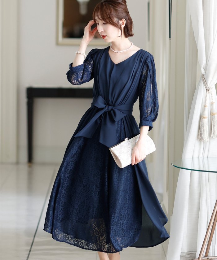 【プールヴー/PourVous】のデザインスリーブドレス結婚式オケージョンドレス同窓会パーティードレスお呼ばれ インテリア・キッズ・メンズ・レディースファッション・服の通販 founy(ファニー) https://founy.com/ ファッション Fashion レディースファッション Fashion for Women ワンピース Dresses フォーマル・パーティードレス・結婚式用ドレス Elegant & Casual Dresses アクセサリー Fashion Accessories アシンメトリー Asymmetrical Style エレガント 上品 Elegant クラッチ Clutch, Clutch Bag シューズ Shoes, Footwear シンプル Simple, Minimal スリット Slit, Slit Detail スリーブ Sleeve, Long Sleeve / Short Sleeve ドレス Dress, One-Piece ドレープ Drape, Draping Fabric 長袖 Long Sleeve, Full Sleeve フォーマル Formal, Dressy 半袖 Short Sleeve, Half Sleeve リボン Ribbon, Bow レース Lace, Lace Fabric ロング Long, Long-Length 楽ちん Easy Fit, Comfortable プチプライス・低価格 Affordable / Budget Price おすすめ Recommended / Our Picks セレモニー Ceremony 入学式 Entrance Ceremony 卒業式 Graduation Ceremony 結婚式 Wedding 二次会 After Party |ID: prp329100004830977 ipo3291000000035170030