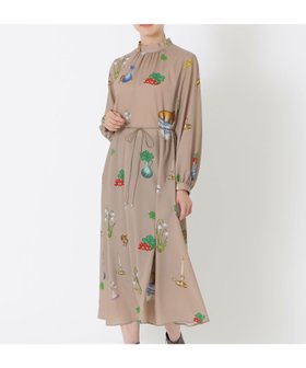 【エス エッセンシャルズ/S.ESSENTIALS】の【AIKO FUKUDAコラボ】FIKAプリントワンピース 人気、トレンドファッション・服の通販 founy(ファニー) ファッション Fashion レディースファッション Fashion for Women ワンピース Dresses ギャザー Gathered, Ruffled コラボ Collaboration, Collab シンプル Simple, Minimal スタンド Stand Collar, Upright Stand スリーブ Sleeve, Long Sleeve / Short Sleeve フロント Front, Front Design プリント Print, Printed Pattern モチーフ Motif, Design Theme リラックス Relax, Relaxed Fit お家時間・ステイホーム Stay Home / At Home ビジネス 仕事 通勤 Business / Work / Commuting |ID:prp329100004830981