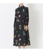 【エス エッセンシャルズ/S.ESSENTIALS】の【AIKO FUKUDAコラボ】FIKAプリントワンピース 人気、トレンドファッション・服の通販 founy(ファニー) ファッション Fashion レディースファッション Fashion for Women ワンピース Dresses ギャザー Gathered, Ruffled コラボ Collaboration, Collab シンプル Simple, Minimal スタンド Stand Collar, Upright Stand スリーブ Sleeve, Long Sleeve / Short Sleeve フロント Front, Front Design プリント Print, Printed Pattern モチーフ Motif, Design Theme リラックス Relax, Relaxed Fit お家時間・ステイホーム Stay Home / At Home ビジネス 仕事 通勤 Business / Work / Commuting thumbnail ブラック|ID: prp329100004830981 ipo3291000000035170106