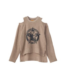 【ヒステリックグラマー/HYSTERIC GLAMOUR】のBLACK MAGIC WOMAN プルオーバーシャツ 人気、トレンドファッション・服の通販 founy(ファニー) ファッション Fashion レディースファッション Fashion for Women トップス・カットソー Cut & Sew Tops シャツ・ブラウス・オフィスカジュアル Elegant Blouses & Button-Ups カジュアルプルオーバー・ニットトップス Pullovers & Knit Tops / Casual Pullovers カットオフ Cut-Off Design フロント Front, Front Design プリント Print, Printed Pattern ラバー Rubber, Rubber Sole |ID:prp329100004830984