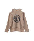 【ヒステリックグラマー/HYSTERIC GLAMOUR】のBLACK MAGIC WOMAN プルオーバーシャツ 人気、トレンドファッション・服の通販 founy(ファニー) ファッション Fashion レディースファッション Fashion for Women トップス・カットソー Cut & Sew Tops シャツ・ブラウス・オフィスカジュアル Elegant Blouses & Button-Ups カジュアルプルオーバー・ニットトップス Pullovers & Knit Tops / Casual Pullovers カットオフ Cut-Off Design フロント Front, Front Design プリント Print, Printed Pattern ラバー Rubber, Rubber Sole thumbnail ベージュ|ID: prp329100004830984 ipo3291000000035170183