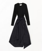 【スリーワン フィリップリム/3.1 Phillip Lim】のTシャツコンボドレス BLACK-MIDNIGHT|ID: prp329100004830985 ipo3291000000035170197